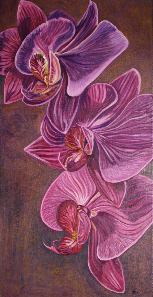 3 Orchards 91 cm x 46 cm